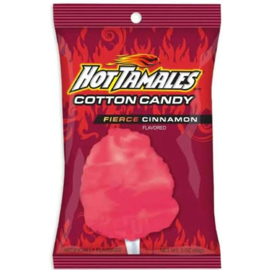 Hot Tamales Cinnamon Cotton Candy - Sugar Rushed 