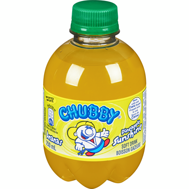 Chubby Soda - Pineapple Sunshine - Sugar Rushed 