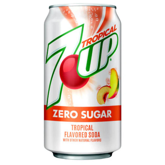 7UP Tropical - ZERO SUGAR - Sugar Rushed 