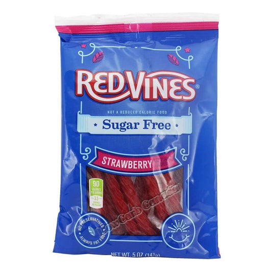 RedVines SUGAR FREE Strawberry Licorice - Sugar Rushed 