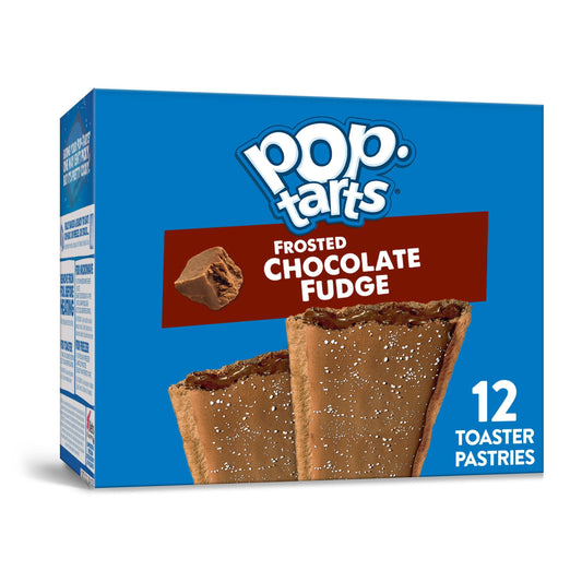 Pop Tarts (Frosted Chocolate Fudge) - Sugar Rushed 