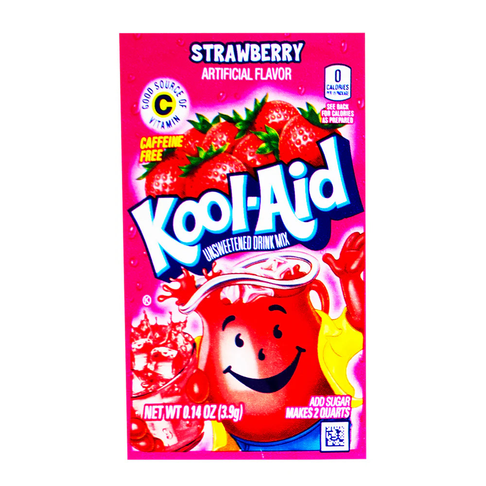 Kool-Aid Strawberry Drink Mix - Sugar Rushed 