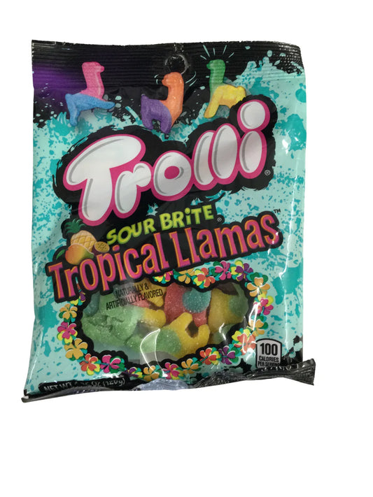 Trolli - SOUR BRITE Tropical Llamas - Sugar Rushed 