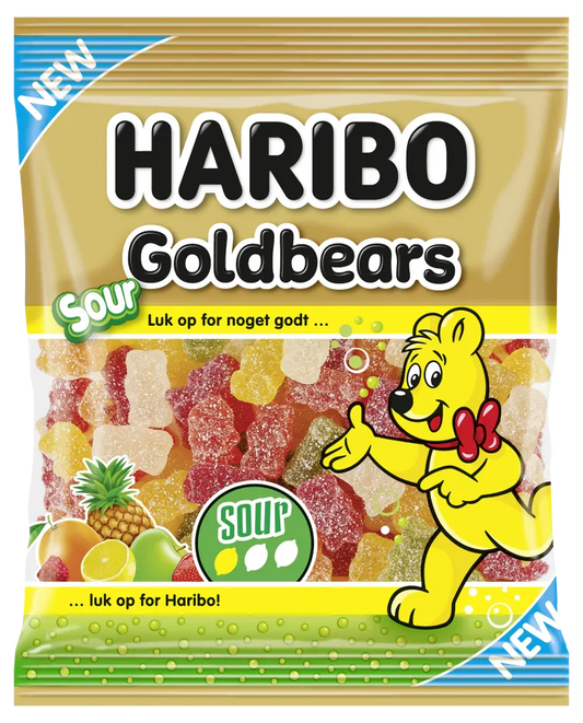 Haribo - Gold Bears Sour - Sugar Rushed 