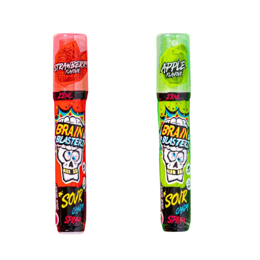 Brain Blasterz Sour Candy Spray Apple & Strawberry - Sugar Rushed 