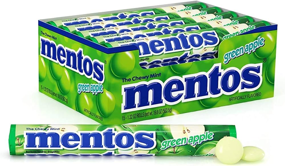 Mentos Green Apple - Sugar Rushed 