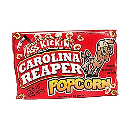 Ass Kickin' Carolina Reaper Microwave Popcorn - Sugar Rushed 