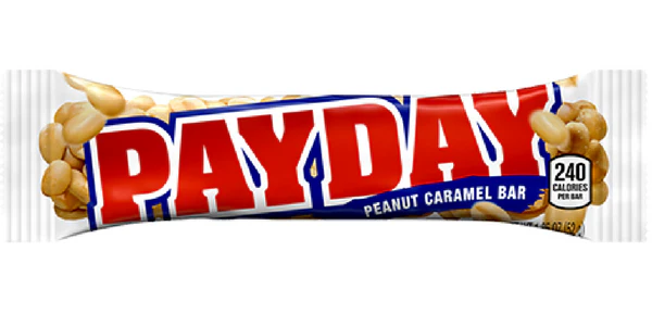 Payday Chocolate Bar - Sugar Rushed 