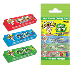 Warheads Sour Gum Pack - Sugar Rushed 