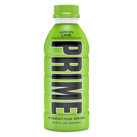 PRIME Lemon Lime Bottle - Sugar Rushed 