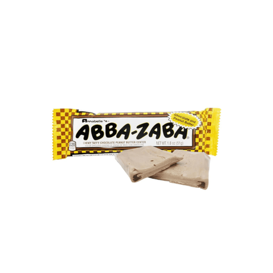 Abba-Zabba Peanut Butter Chocolate Bar - Sugar Rushed 