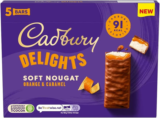 Cadbury Orange Delights 5-Pack - Sugar Rushed 