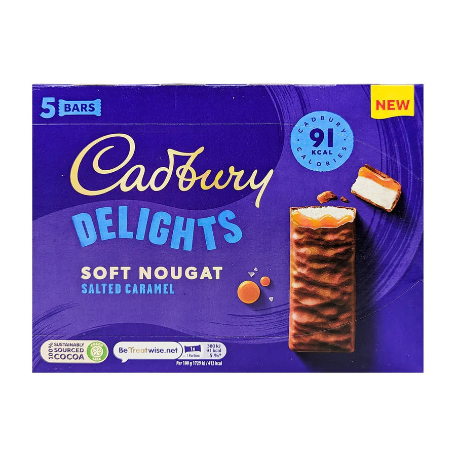 Cadbury Salted Caramel Delights 5-Pack - Sugar Rushed 