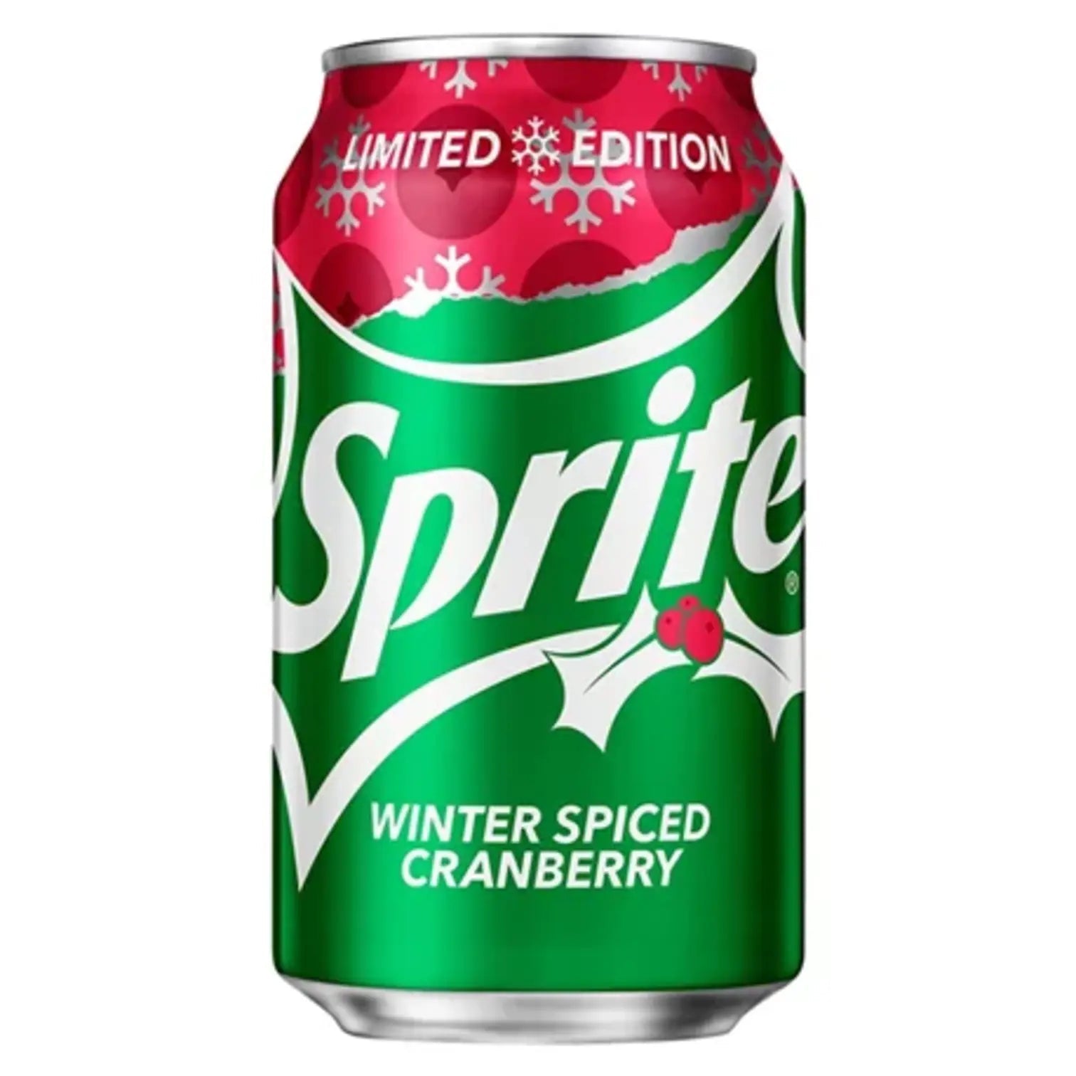 Sprite Winter Spiced Cranberry - Sugar Rushed 