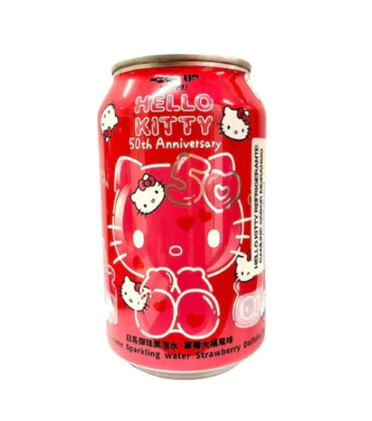 Hello Kitty Ramune Sparkling Water Strawberry Daifuku - Sugar Rushed 