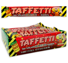 Toxic Waste Taffetti Sour - Strawberry
