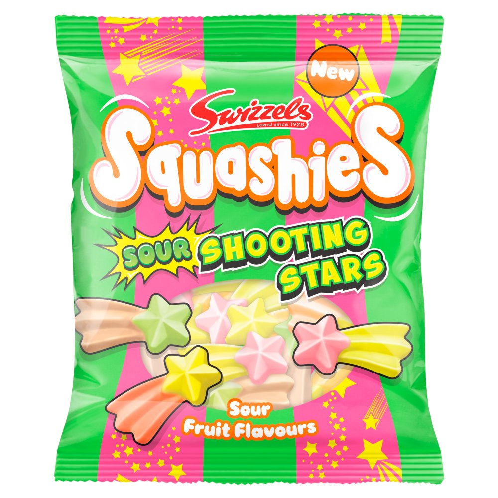 Squashies Sour Shooting Stars UK