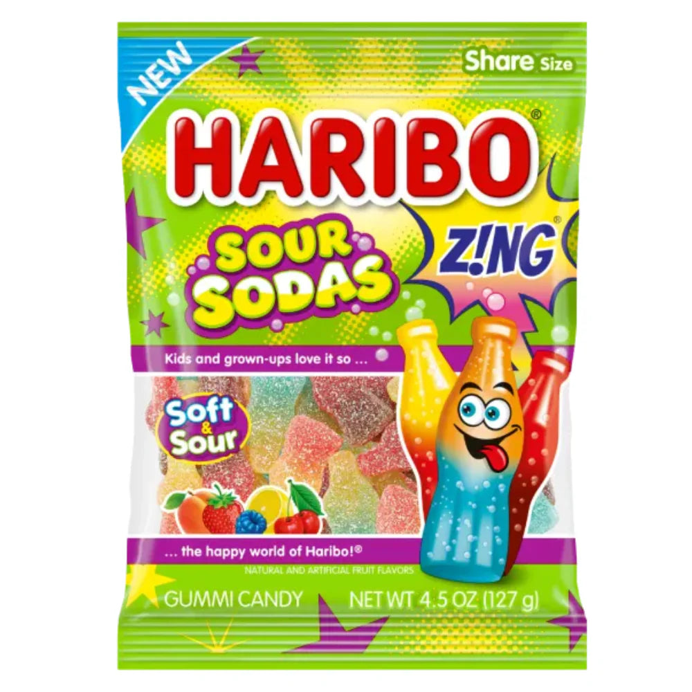Haribo Zing Sour Sodas