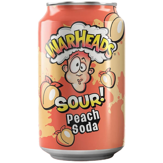 Warheads Sour Soda (Peach) - Sugar Rushed 