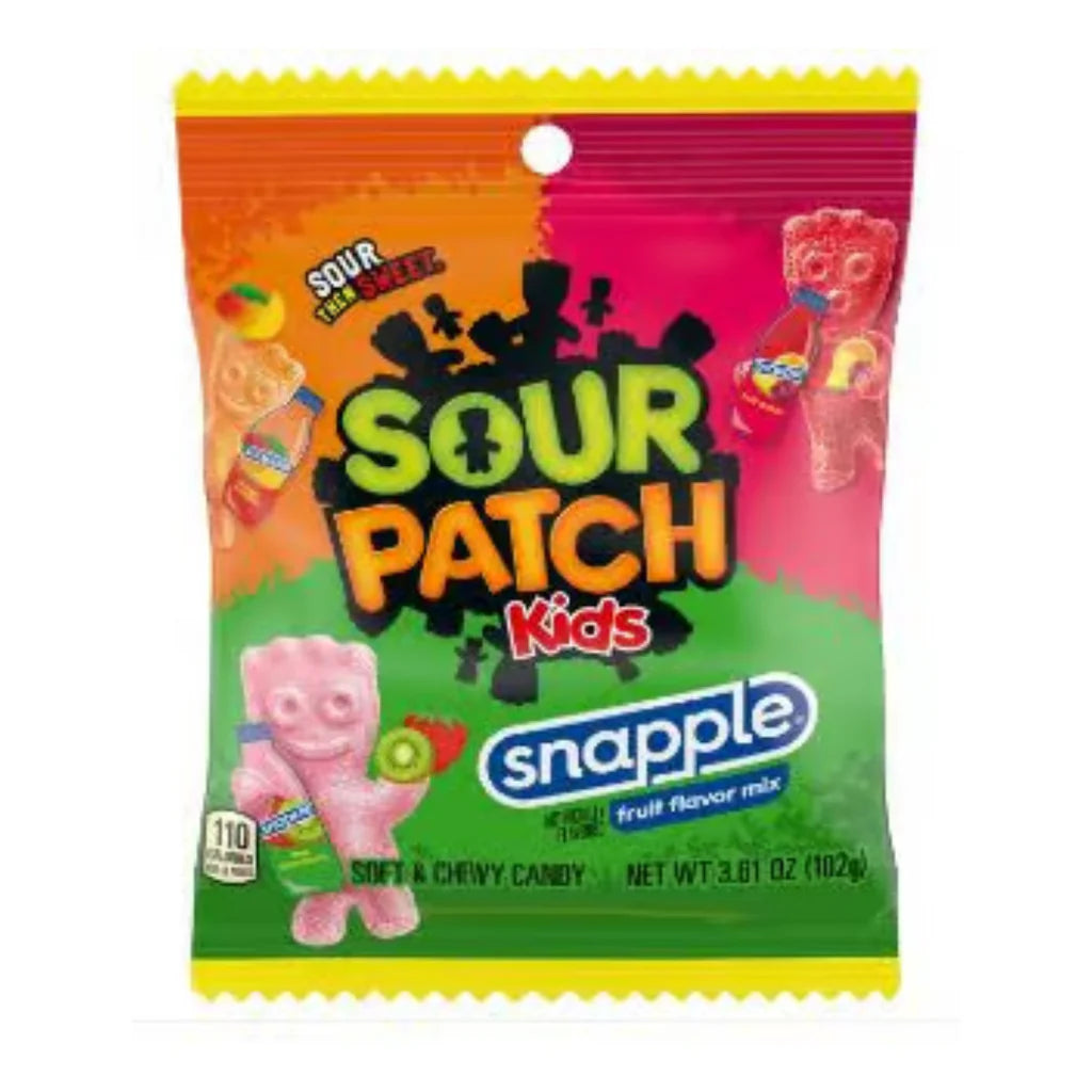 Sour Patch Kids SNAPPLE Peg Bag - Sugar Rushed 