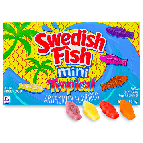 Swedish Fish Tropical Minis Theatre Box - Sugar Rushed 