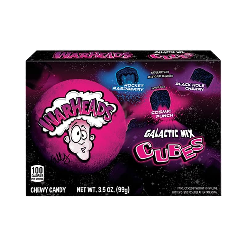 Warhead Galactic Cubes Theatre Box - Sugar Rushed 