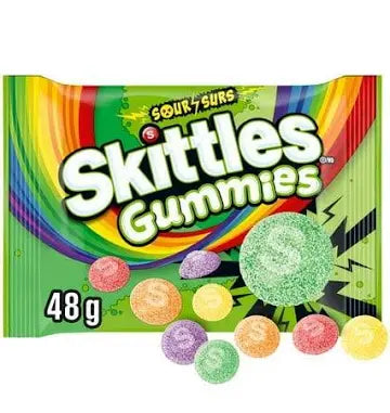 Skittles Gummies Sour - Sugar Rushed 