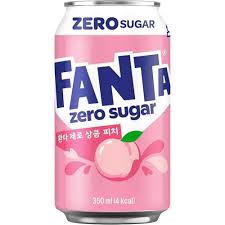 Fanta White Peach 350ml (ZERO)