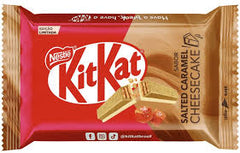 KitKat Salted Caramel Cheesecake Bar