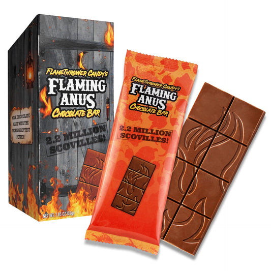 Flaming Anus Chocolate Bar - Sugar Rushed 