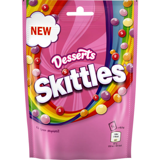 Skittles Desserts - Sugar Rushed 
