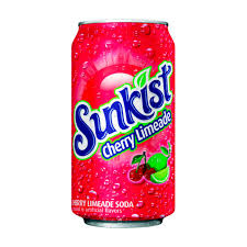 Sunkist Cherry Limeade - Sugar Rushed 