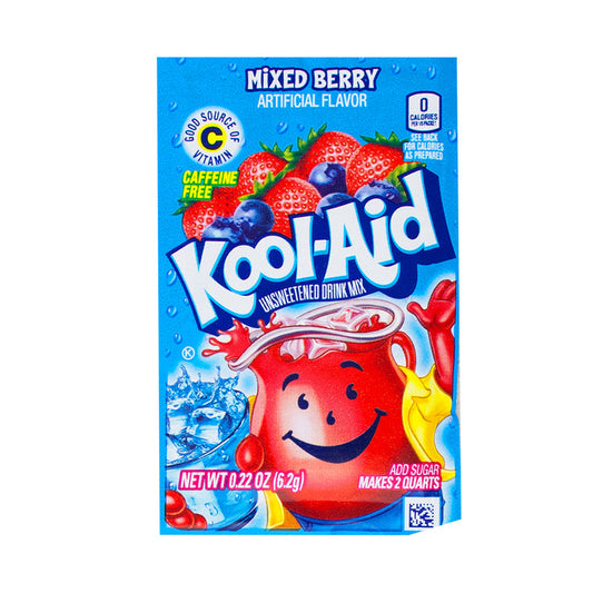 Kool-Aid Mixed Berry Drink Mix - Sugar Rushed 