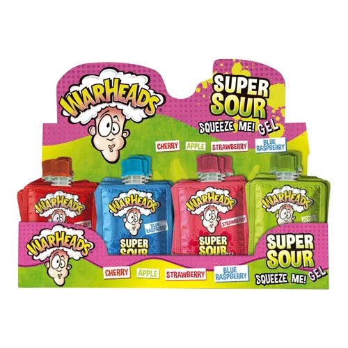 Warheads Sour Squeeze Me Gel - Sugar Rushed 