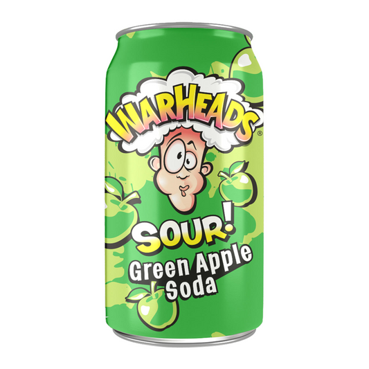 Warheads Sour Soda (Green Apple) - Sugar Rushed 